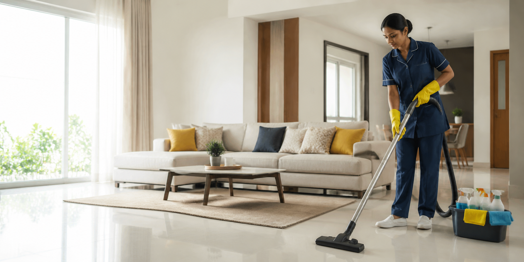 Deep home cleaning